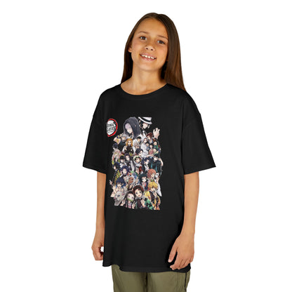 Demon Slayer, Kids 100% Heavy Cotton Shirt