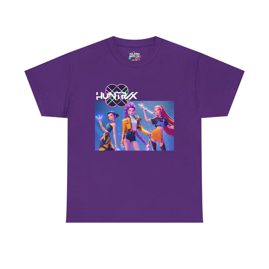 Huntrix and Saja Boys, Front and Back Design, 100% Heavy Cotton Shirt