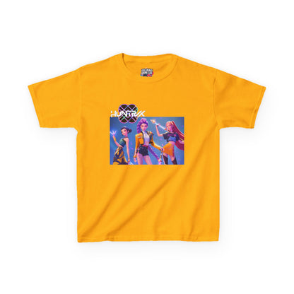 Huntrix and Saja Boys, Front and Back Design, 100% Heavy Cotton Shirt
