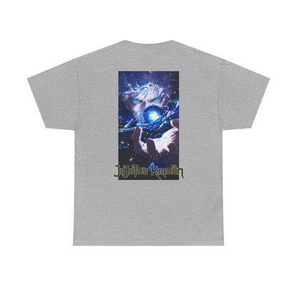 Satoru Gojo, Front and Back Design, 100% Heavy Cotton Shirt