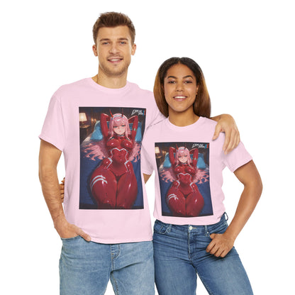 Zero Two, Waifu Collection, 100% Heavy Cotton Shirt