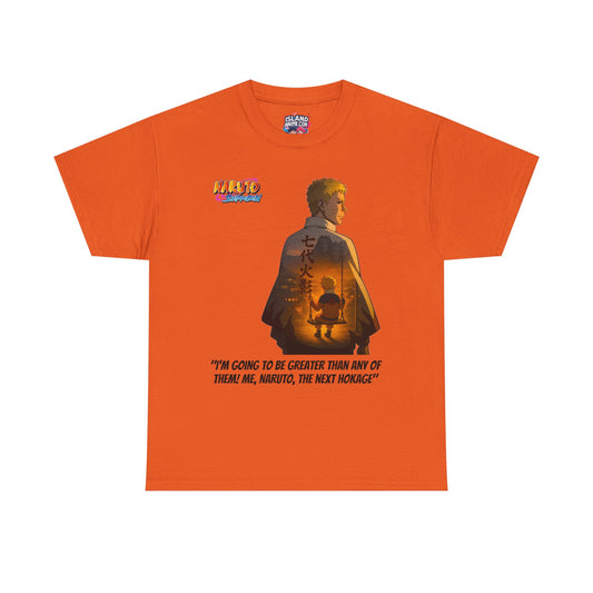 Naruto + Quote 100% Heavy Cotton Shirt