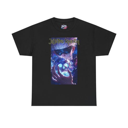 Satoru Gojo, Front and Back Design, 100% Heavy Cotton Shirt