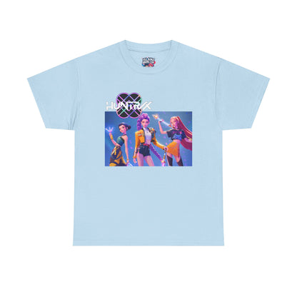 Huntrix and Saja Boys, Front and Back Design, 100% Heavy Cotton Shirt