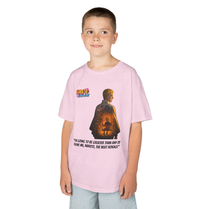 Naruto + Quote, Kids 100% Heavy Cotton Shirt